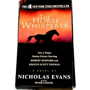 The Horse Whisperer Audio Book 4 Cassettes Western Nicholas Evans Redford Coyote